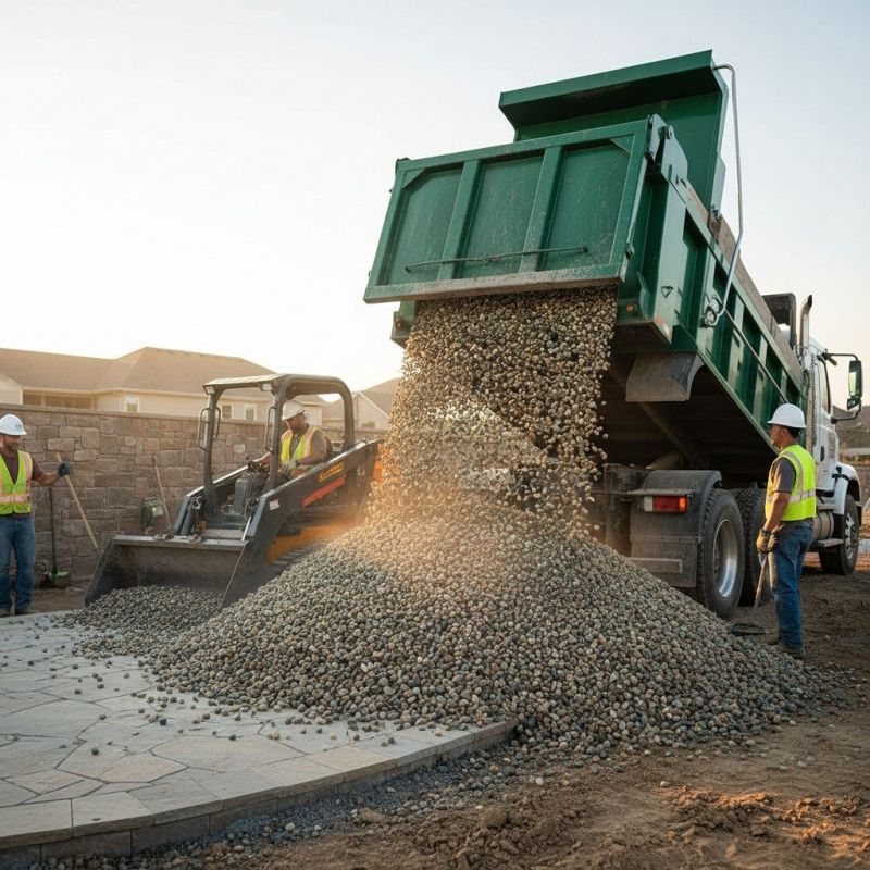 Landscaping Gravel Delivery detail