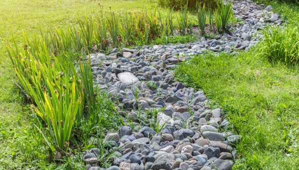 River Rock Garden Installation in Goodyear